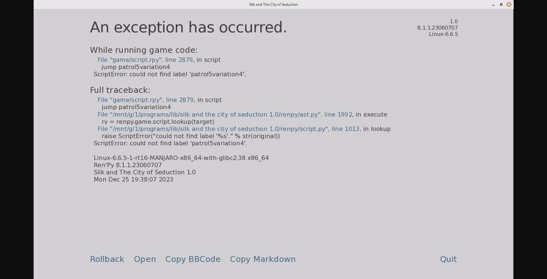 Ren'Py Silk and the City of Seduction [v2.34] [Devious Delight Games] | Free Adult Games