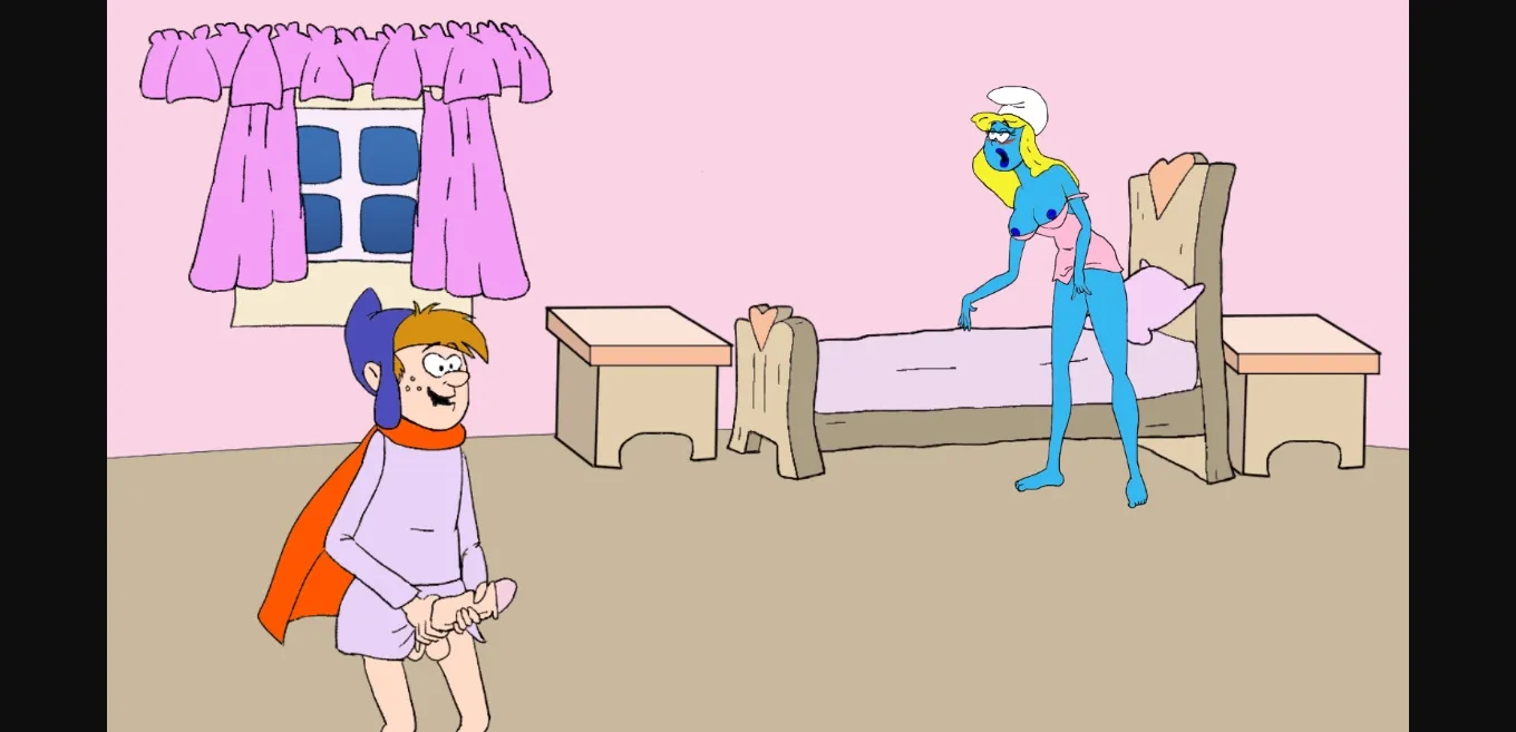 Ren'Py Smurfing the Smurfettes [v0.22] [lamarcachis] | Free Adult Games