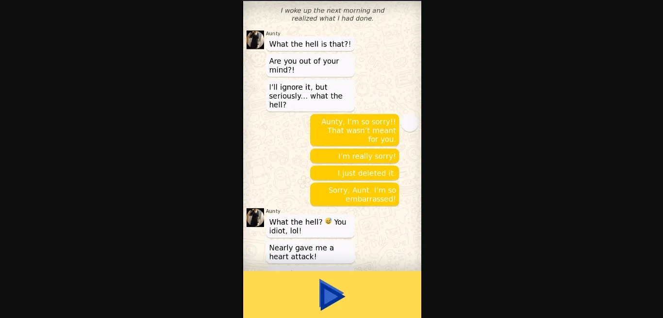 Ren'Py The Day I Sent My Aunt a Dick Pic [v1.0] [RSPstudio] | Free Adult Games