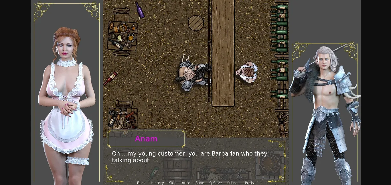 Ren'Py The Gate of Thamri [v1.0] [SpicyChipbySpaceShip] | Free Adult Games