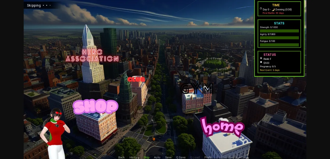 Ren'Py The Hero Awakens [v0.2] [Serys Studio] | Free Adult Games