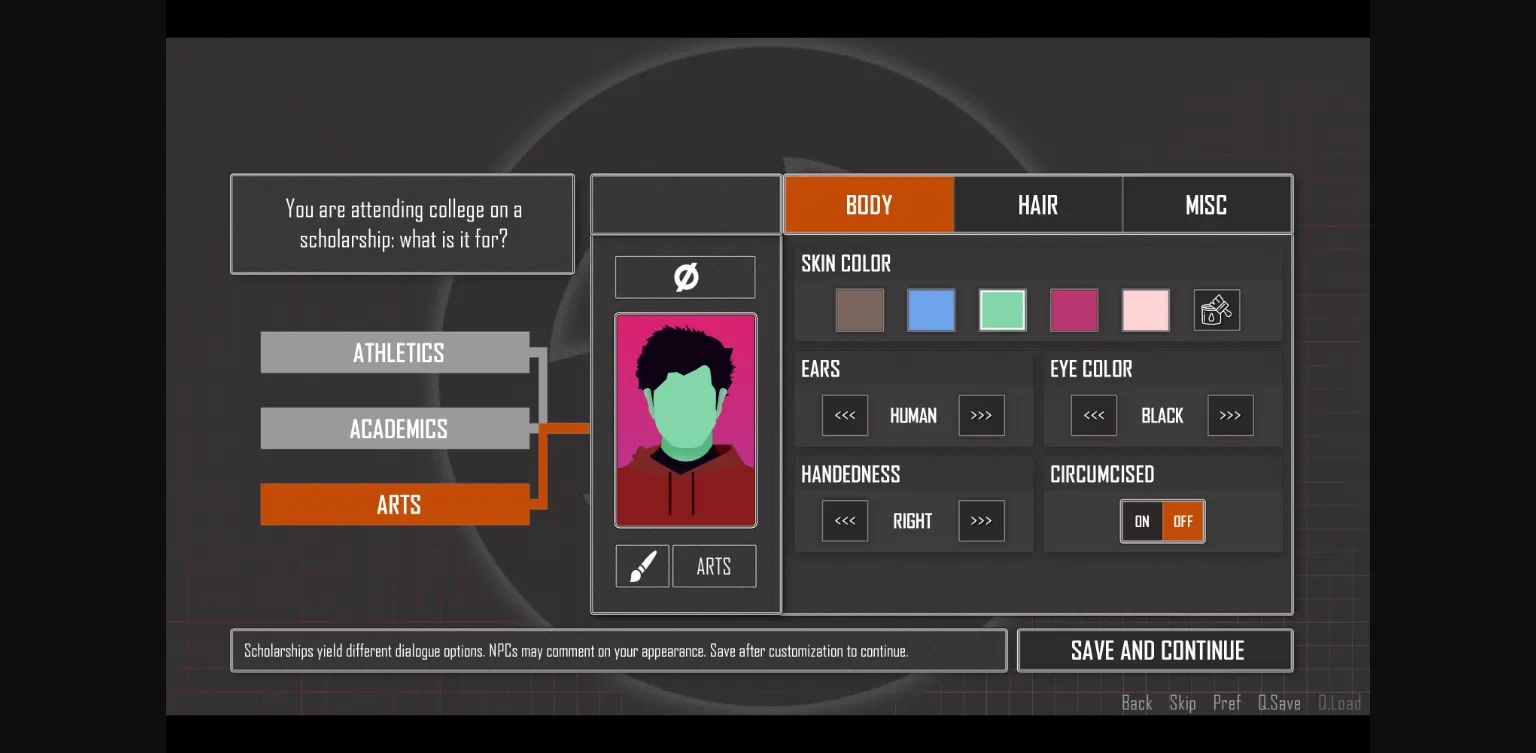 Ren'Py The Null Hypothesis [v0.8a] [Ron Chon] | Free Adult Games