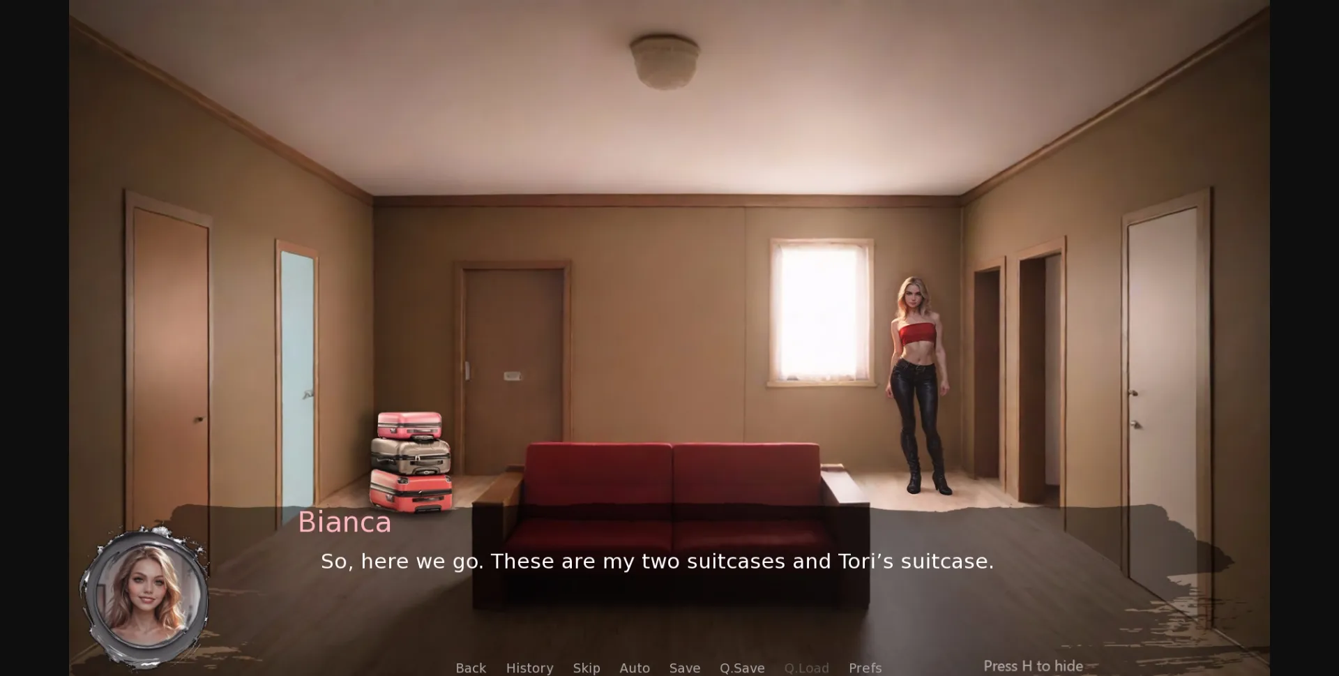 Ren'Py Three and One  The Cursed Mansion [v0.161] [Man from icecream van] | Free Adult Games