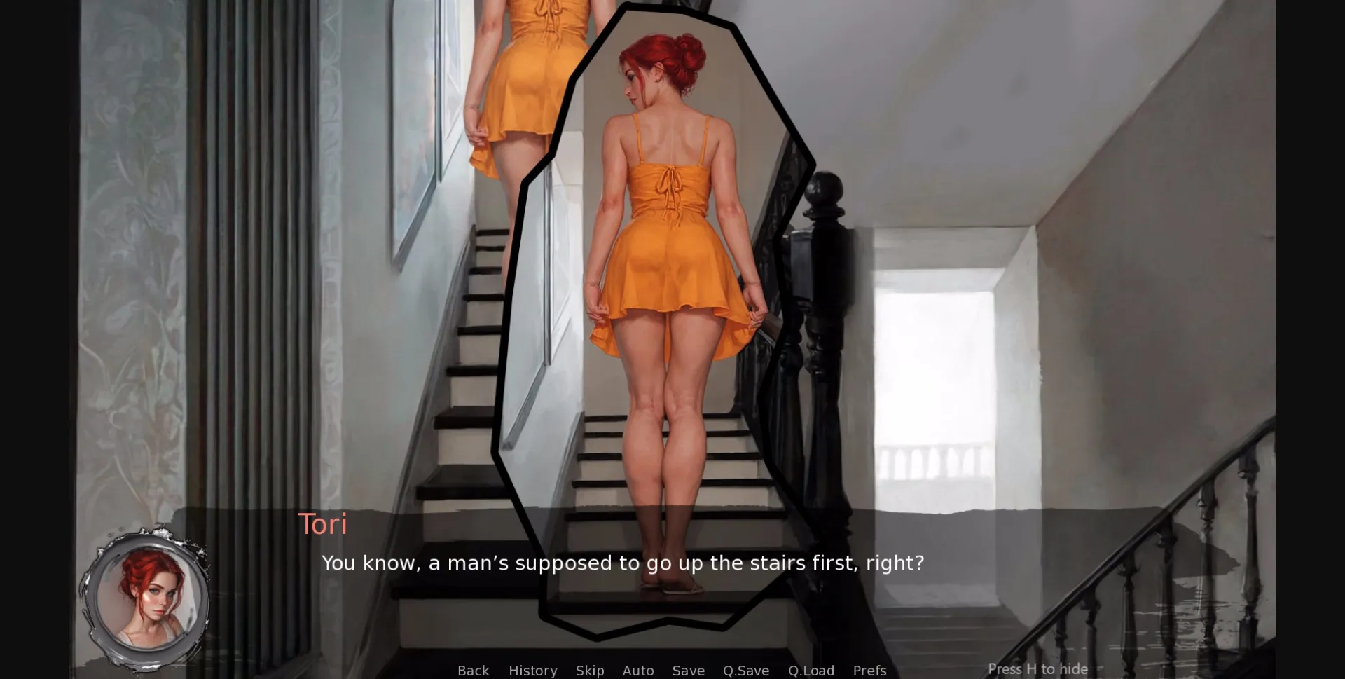 Ren'Py Three and One  The Cursed Mansion [v0.161] [Man from icecream van] | Free Adult Games