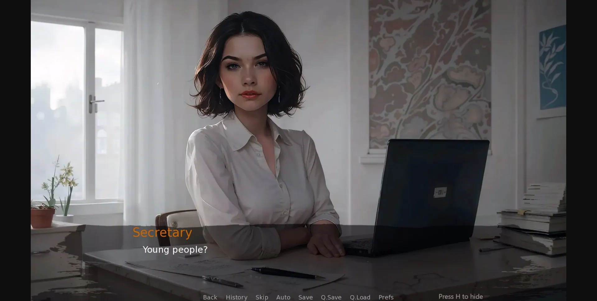 Ren'Py Three and One  The Cursed Mansion [v0.161] [Man from icecream van] | Free Adult Games