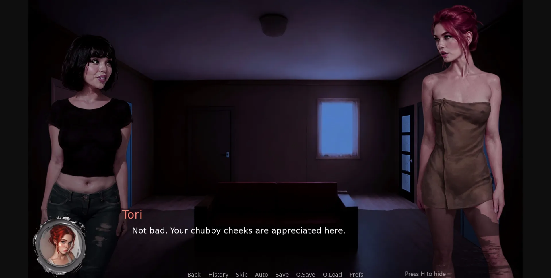 Ren'Py Three and One  The Cursed Mansion [v0.161] [Man from icecream van] | Free Adult Games