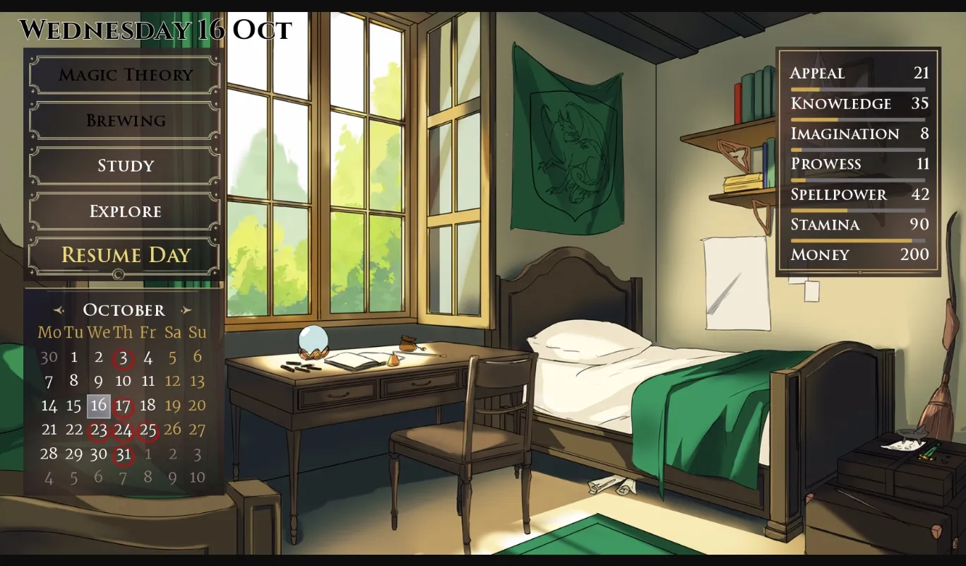 Ren'Py Under Your Spell [v0.2.7p] [Shady Characters] | Free Adult Games