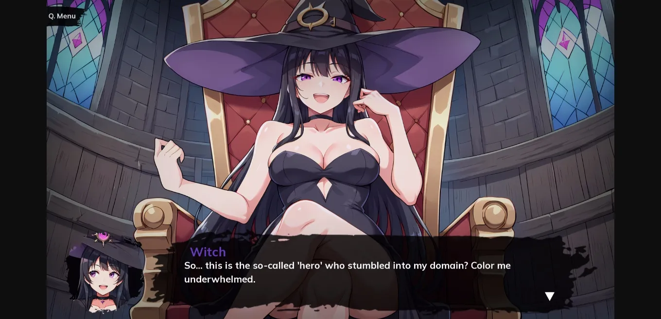 Ren'Py Witch's Lewd Curse [v0.1] [Naughty Narratives] | Free Adult Games