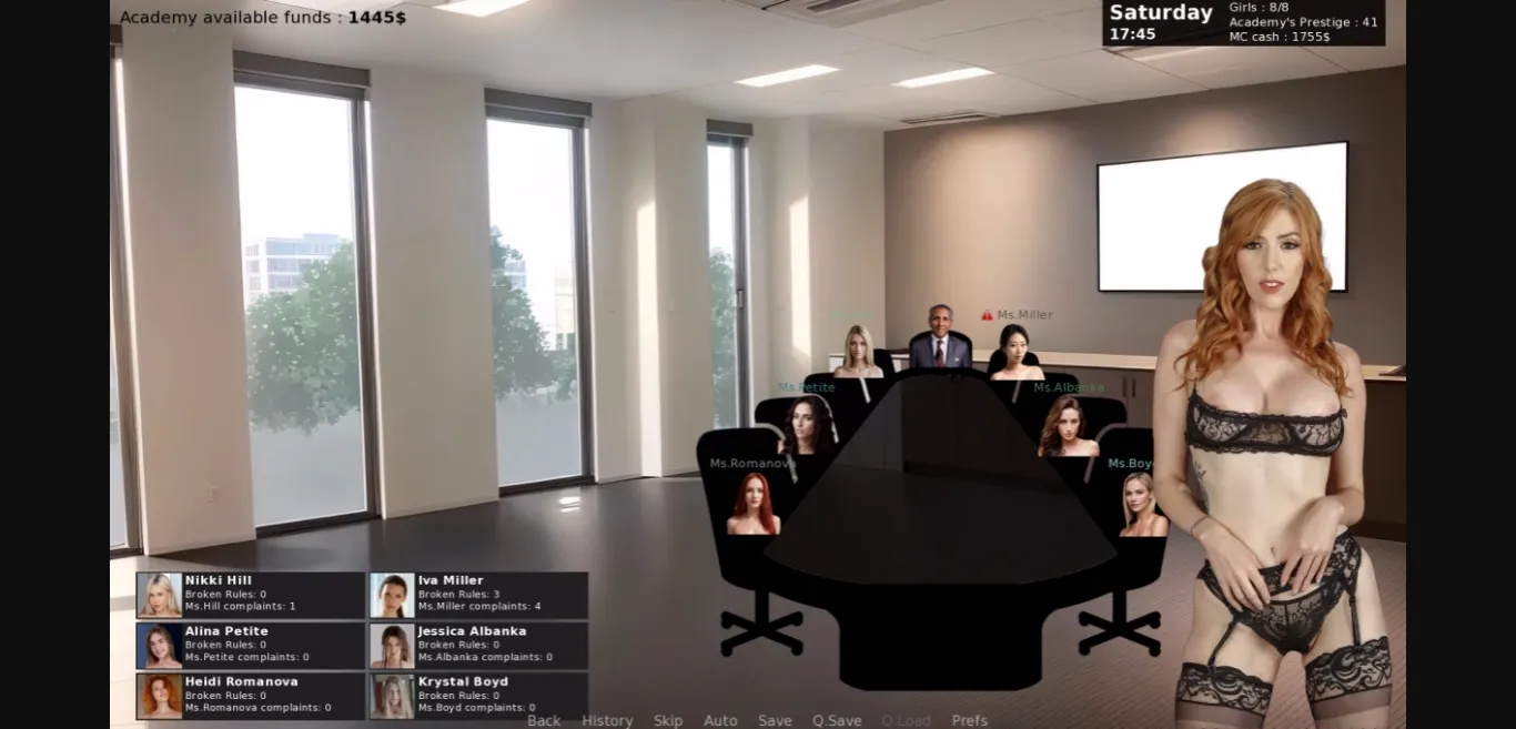 Ren'Py WTM Academy [v0.366] [Ninoss] | Free Adult Games