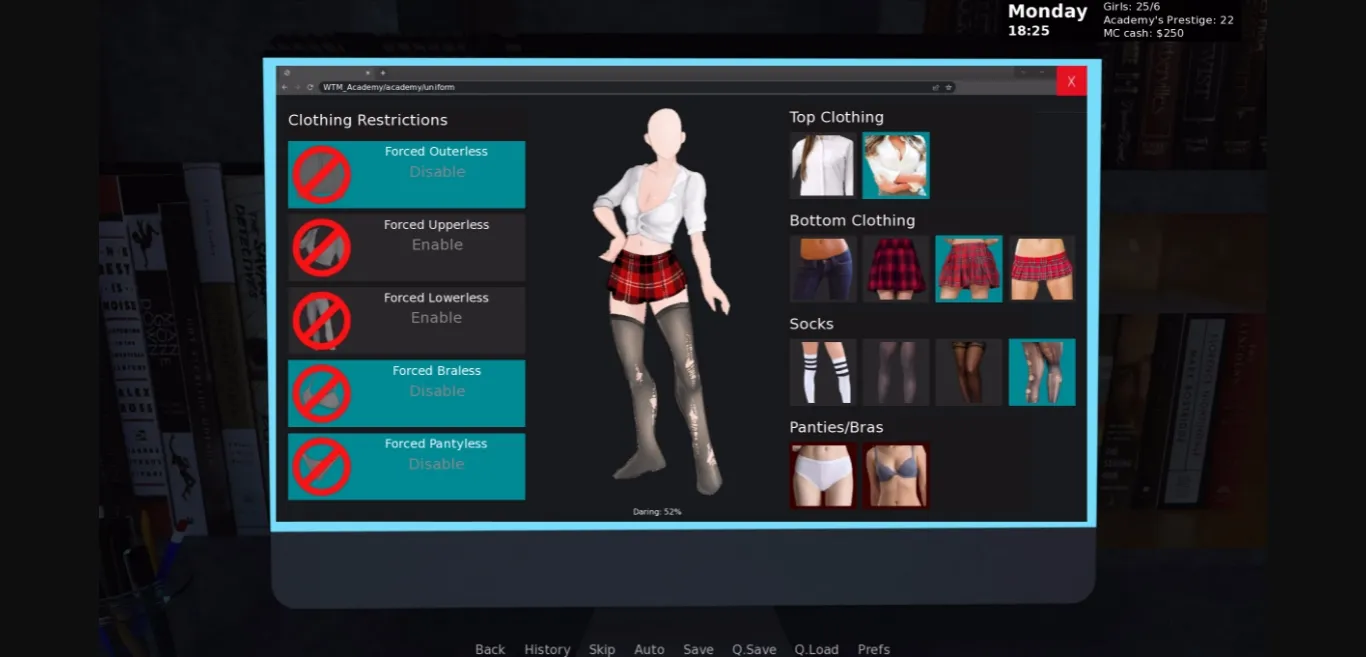 Ren'Py WTM Academy [v0.366] [Ninoss] | Free Adult Games