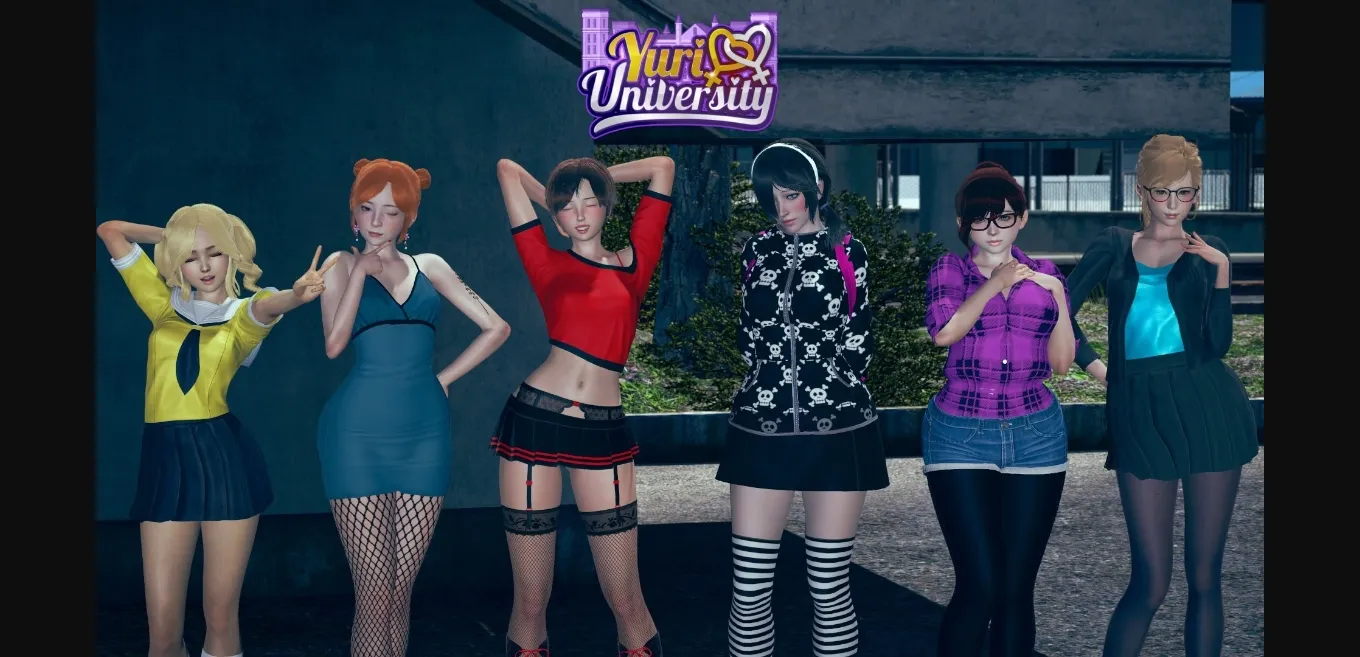 Ren'Py Yuri University [v0.64] [chekkin games] | Free Adult Games
