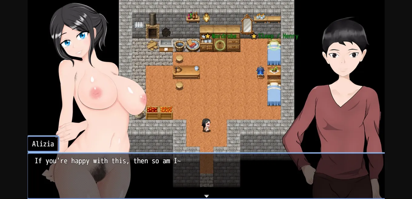 RPGM Abandoned Alizia Want Friends [v0.5] [NoToRious_Guy] | Free Adult Games