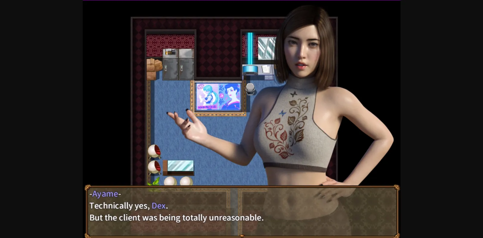 RPGM Abandoned Ayame [Prototype v0.001] [BrokeGuy118] | Free Adult Games