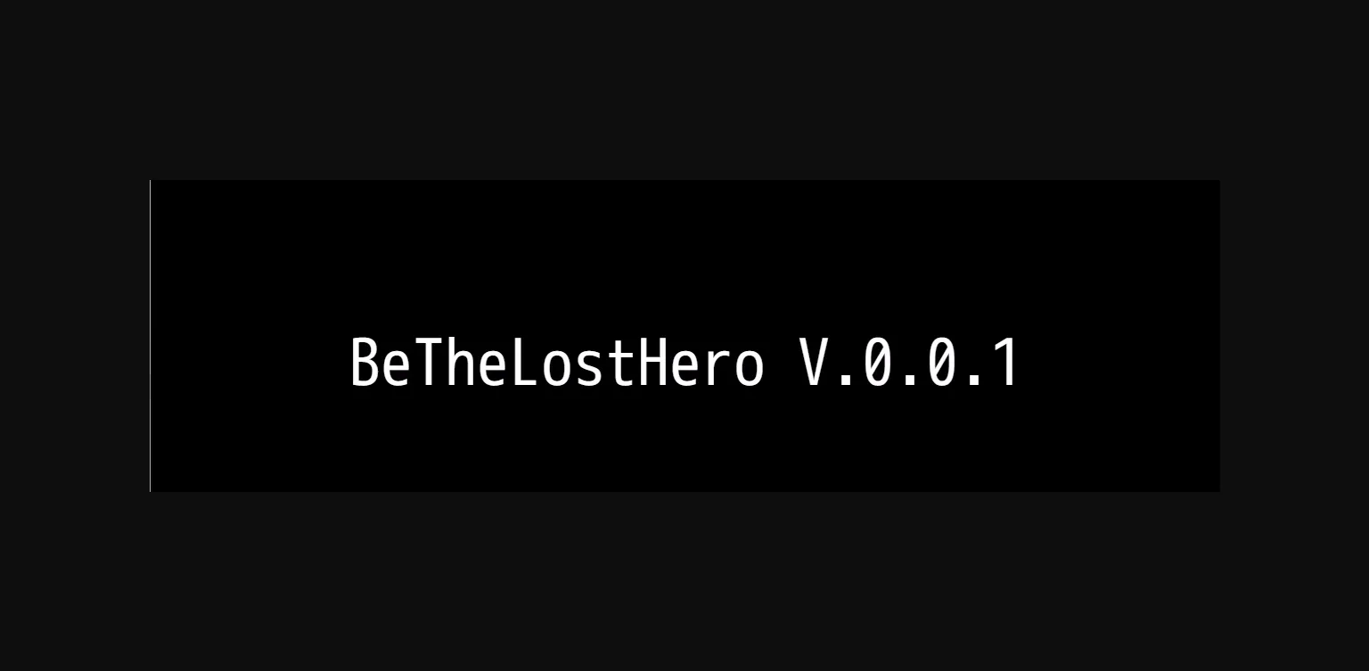 RPGM Abandoned BeTheLostHero [v0.0.1] [Potato_dono] | Free Adult Games