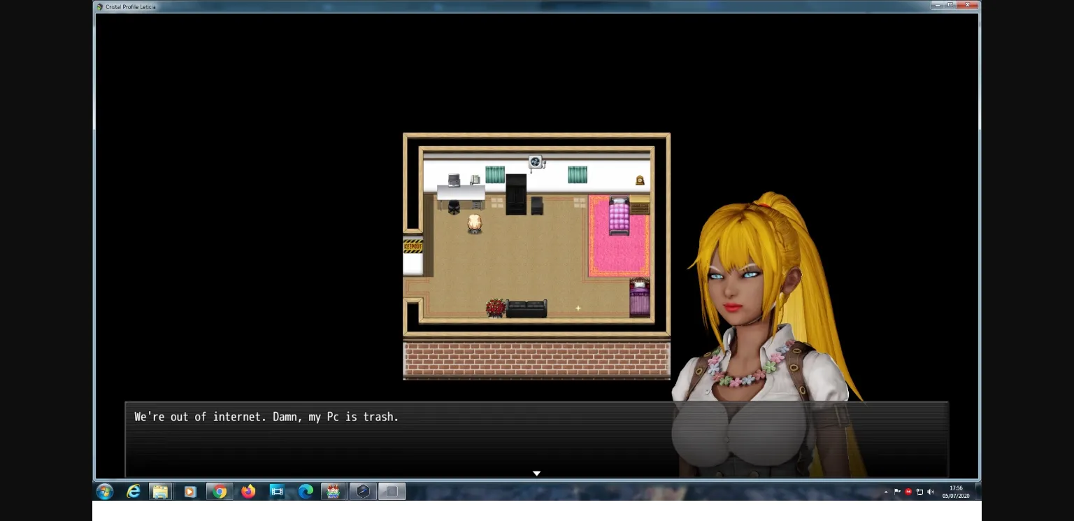 RPGM Abandoned Crystal Profile Leticia [v0.04] [Boneca_SB] | Free Adult Games