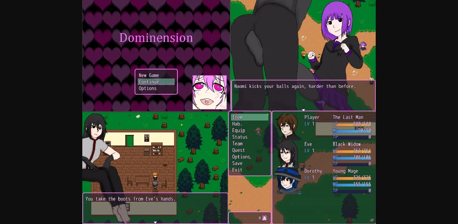 RPGM Abandoned Dominension [v5.0] [DargBraz] | Free Adult Games