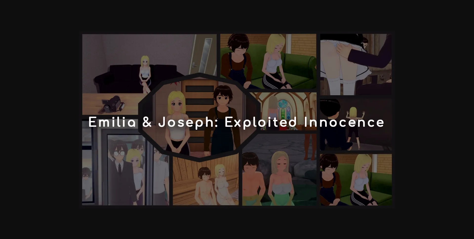 RPGM Abandoned Emilia & Joseph  Exploited Innocence [v0.10.7] [HannahHonGames] | Free Adult Games