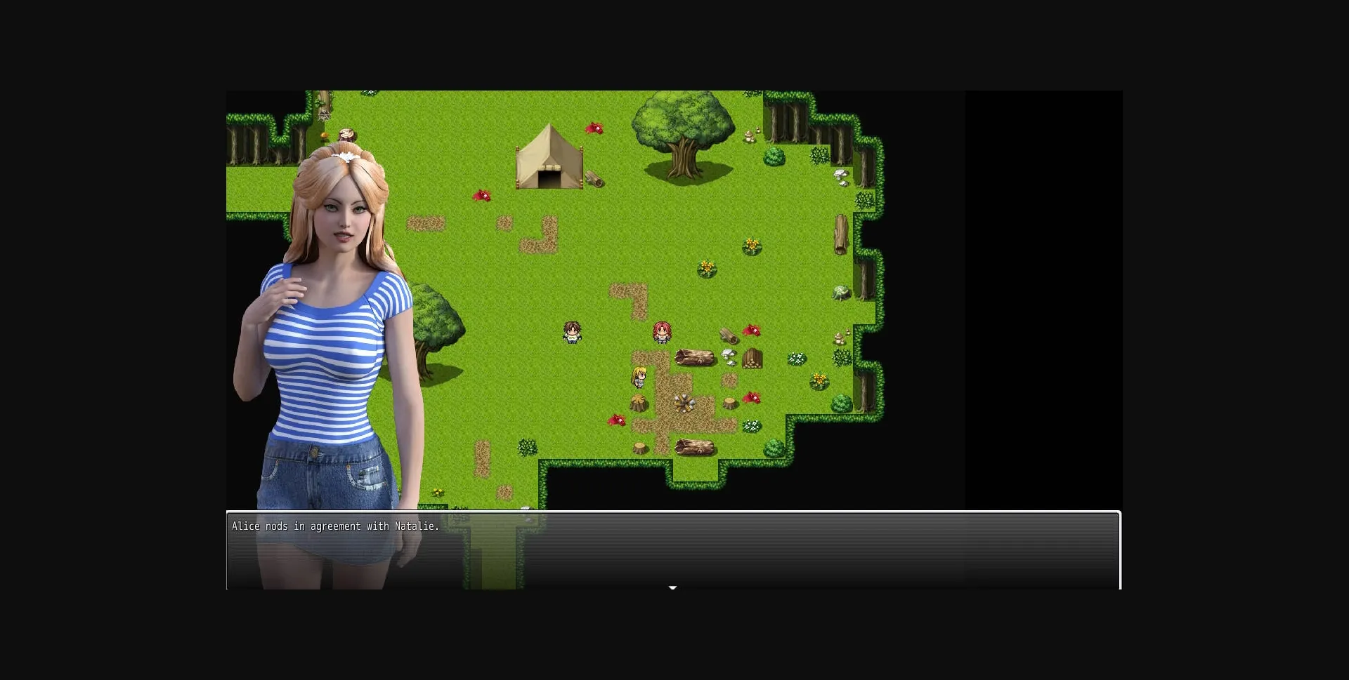 RPGM Abandoned Forest Camp [Blue] | Free Adult Games