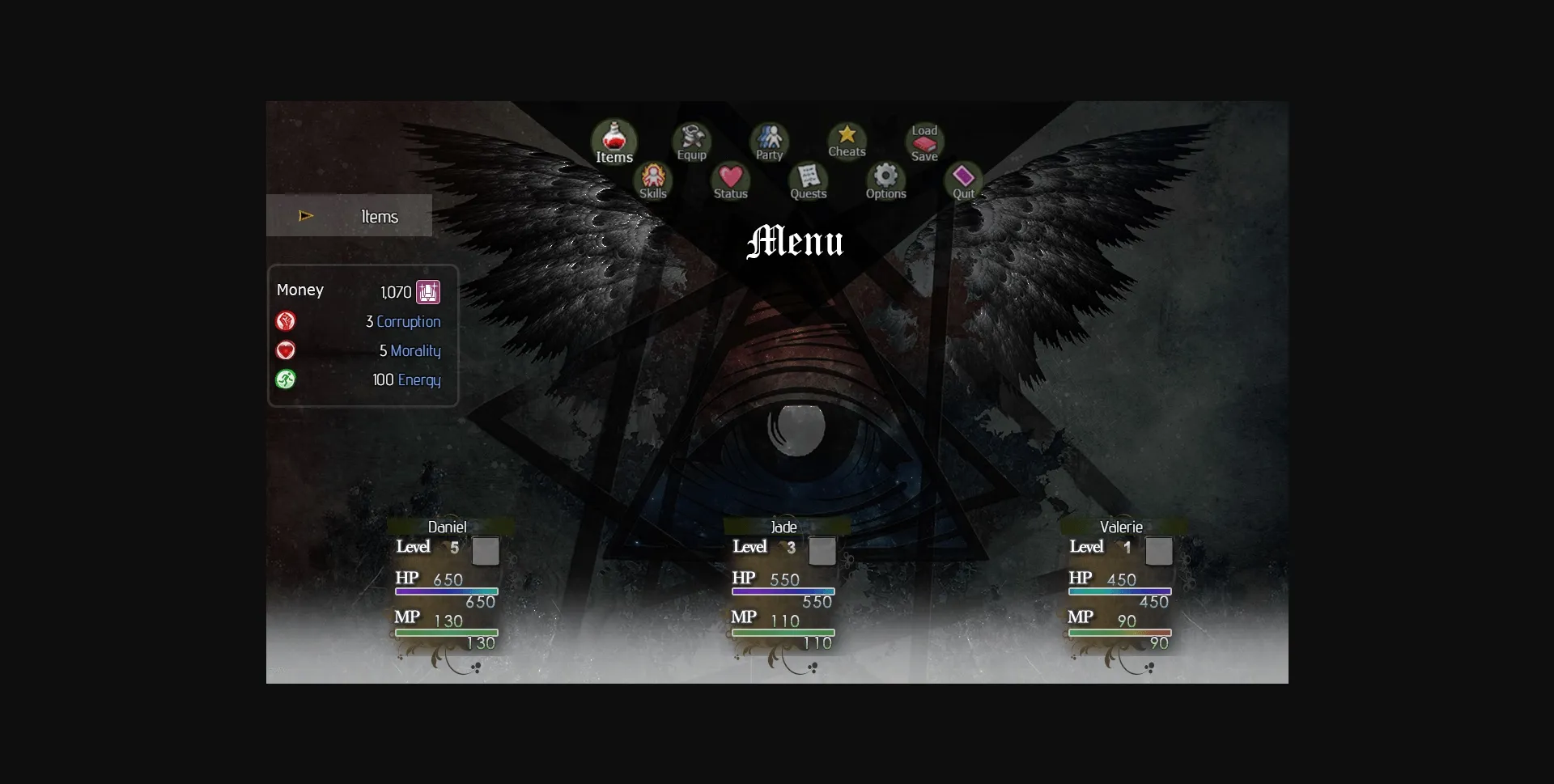 RPGM Abandoned Illuminati - The Game [v0.5.1a] [Illuminati Games - The Circle] | Free Adult Games