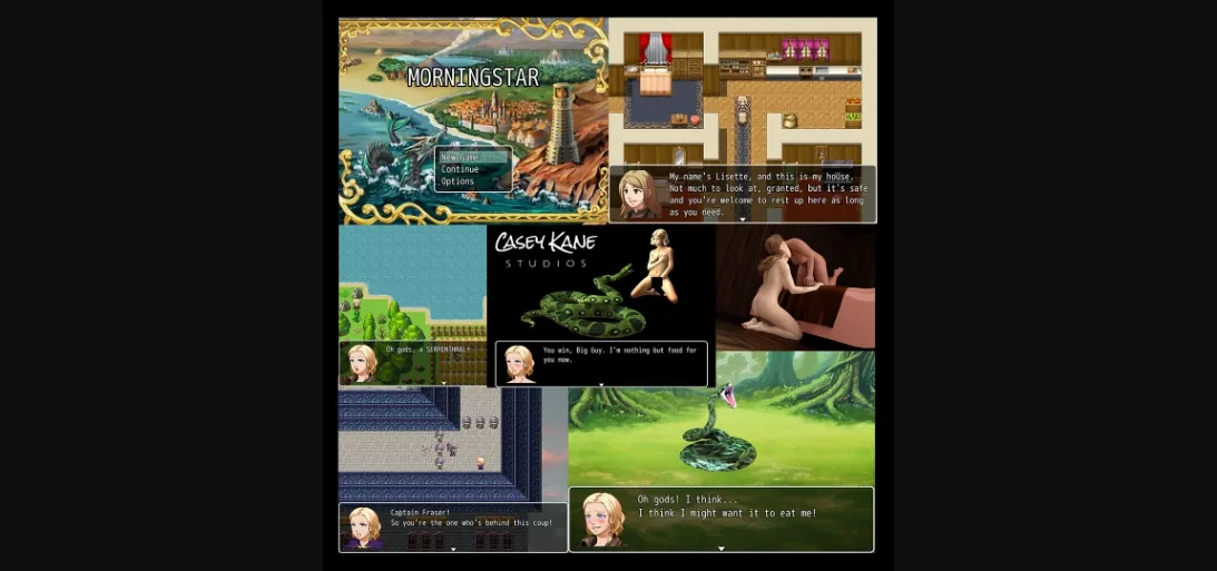 RPGM Abandoned Morningstar [v1.7] [Casey Kane] | Free Adult Games