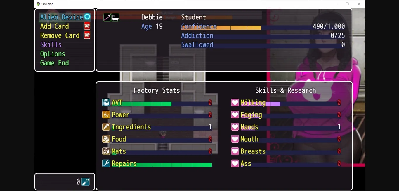 RPGM Abandoned On Edge [v0.2.5] [onedge] | Free Adult Games