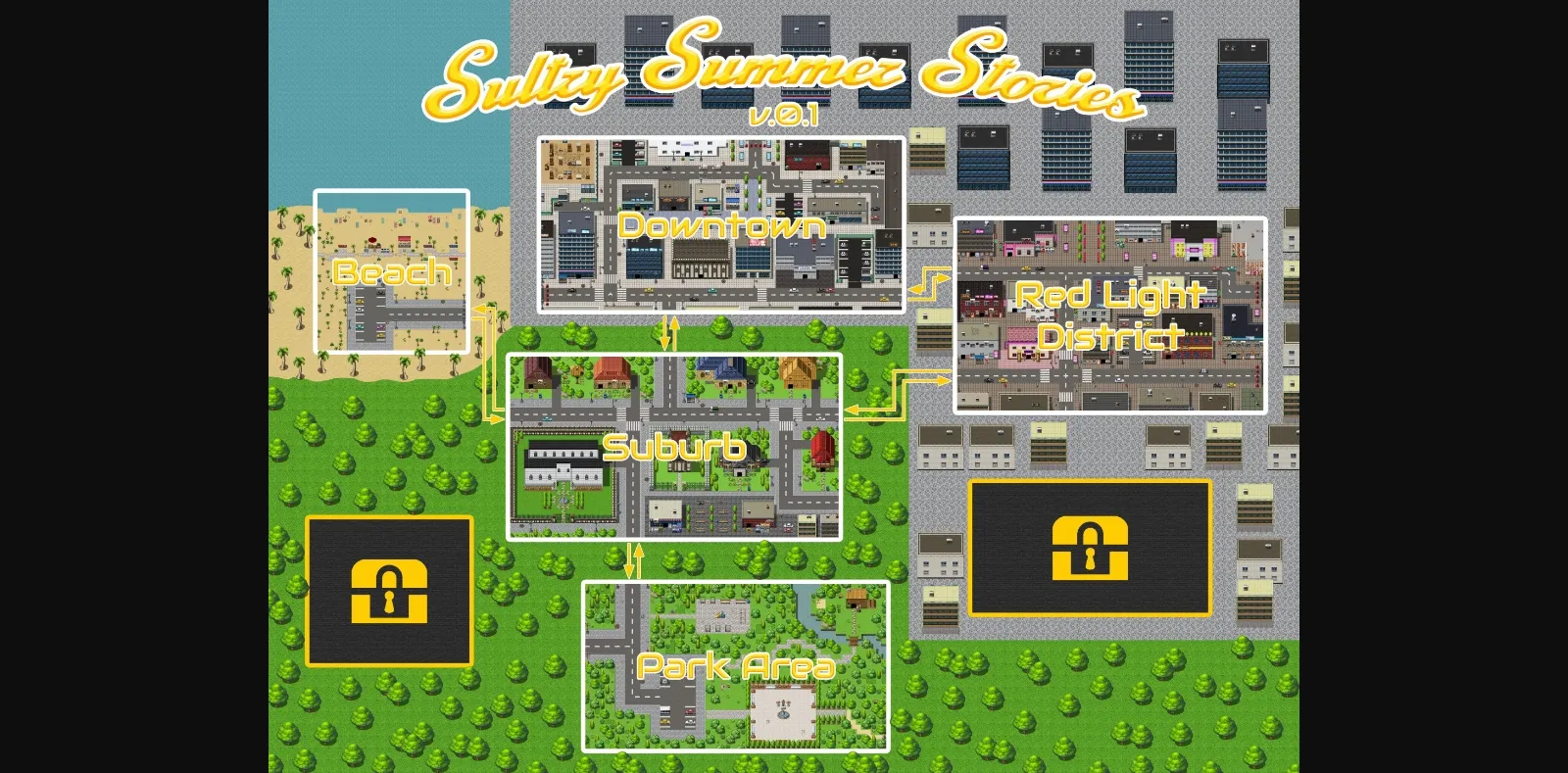 RPGM Abandoned Sultry Summer Stories [v0.3.4 Public] [Acid Silver] | Free Adult Games