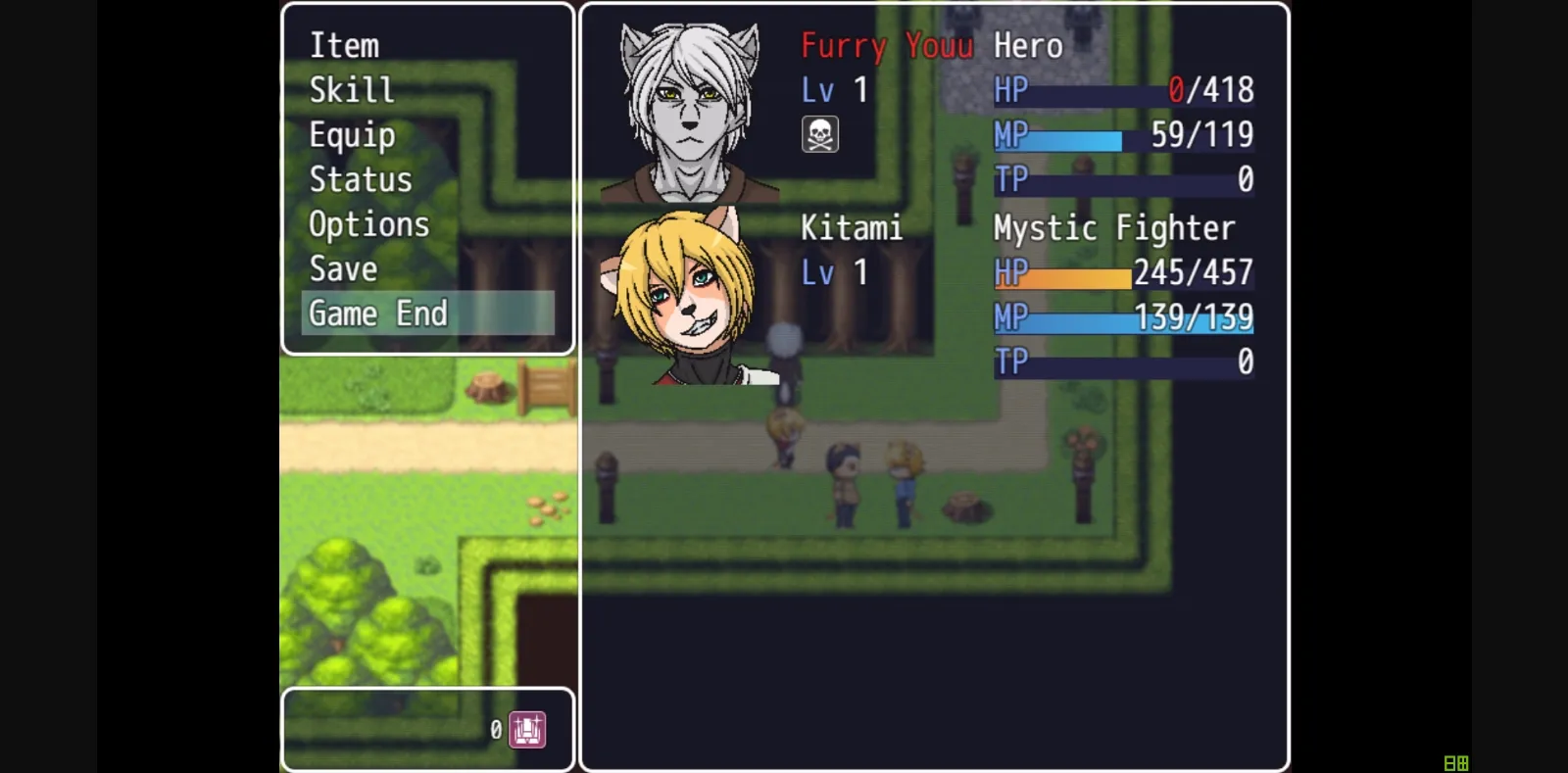 RPGM Abandoned The Legend Of Saviour [v0.4.5] [Kemono Dream] | Free Adult Games