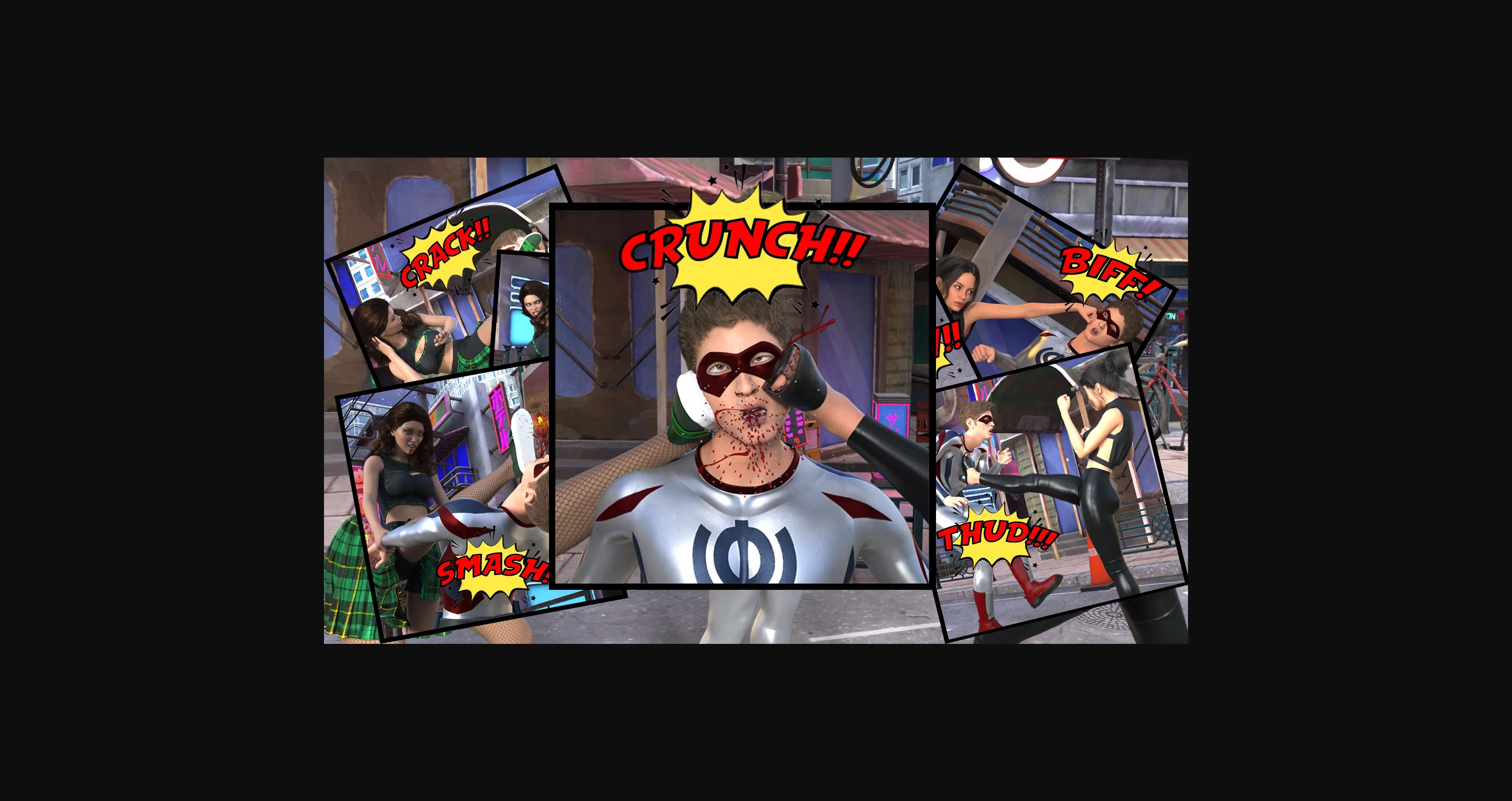 RPGM City of Broken Dreams  A Femdom Superhero Game [v0.012] [CODB] | Free Adult Games