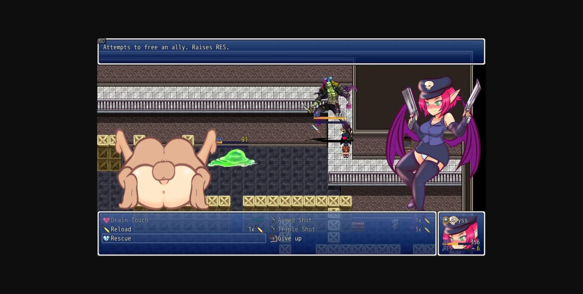 RPGM Completed Abyssal Agent Alyss [v1.0] [Azurezero] | Free Adult Games