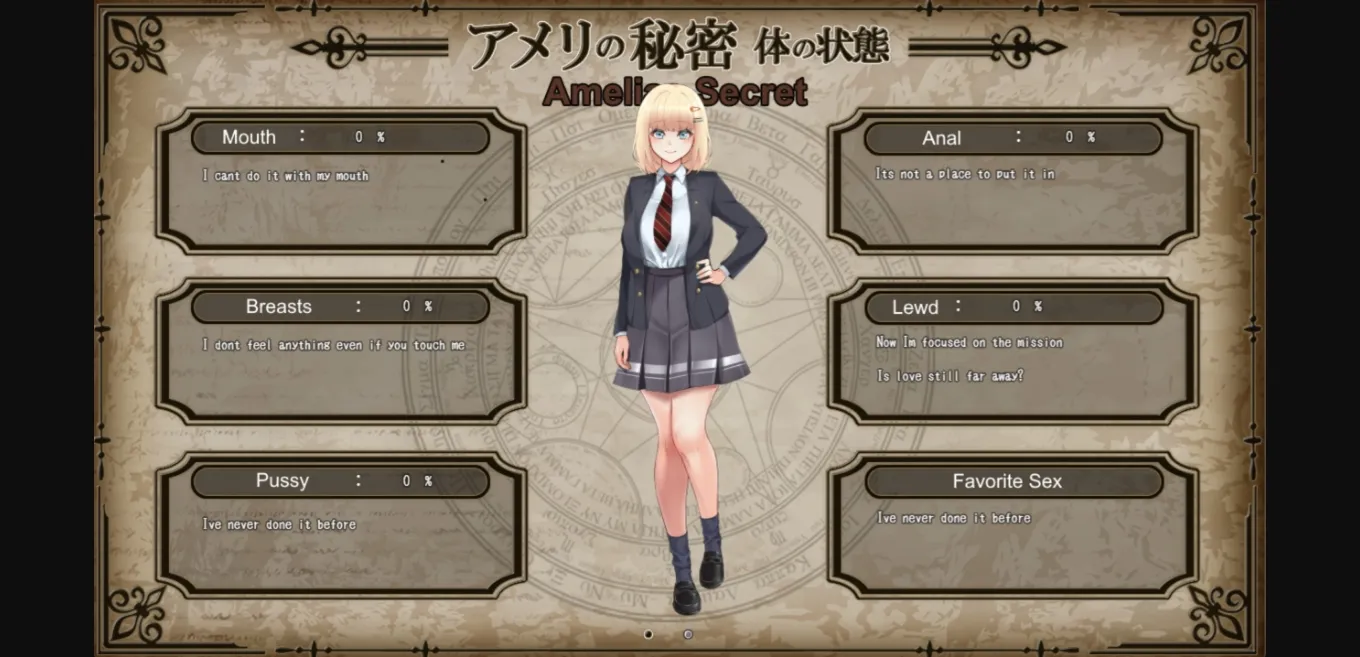 RPGM Completed Amelia Blanchette Falls Over and Over Again [v1.22] [AVANTGARDE] | Free Adult Games