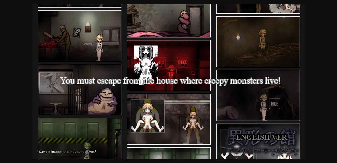 RPGM Completed Anomalous House - House of Creepy Monsters [Final] [Liquid Moon] | Free Adult Games