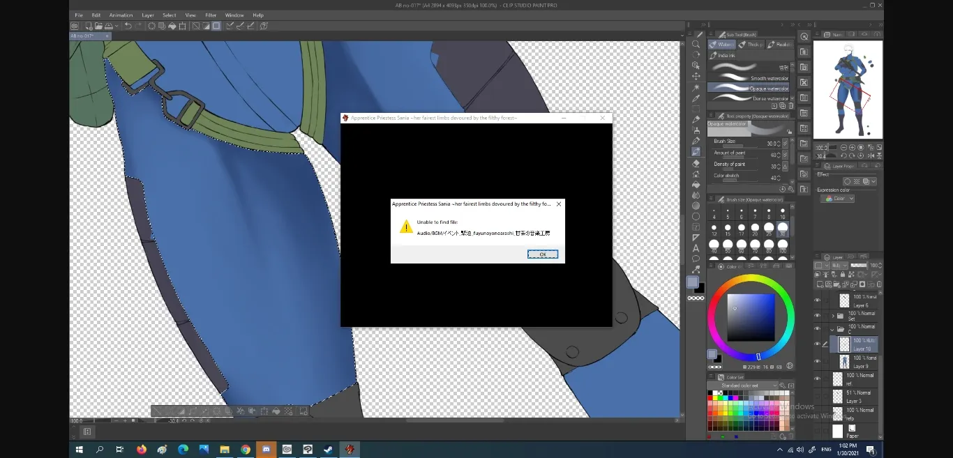 RPGM Completed Apprentice Priestess Sania ~her fairest limbs devoured by the filthy forest~ [v1.0] [yaminabedaiichikantai] | Free Adult Games