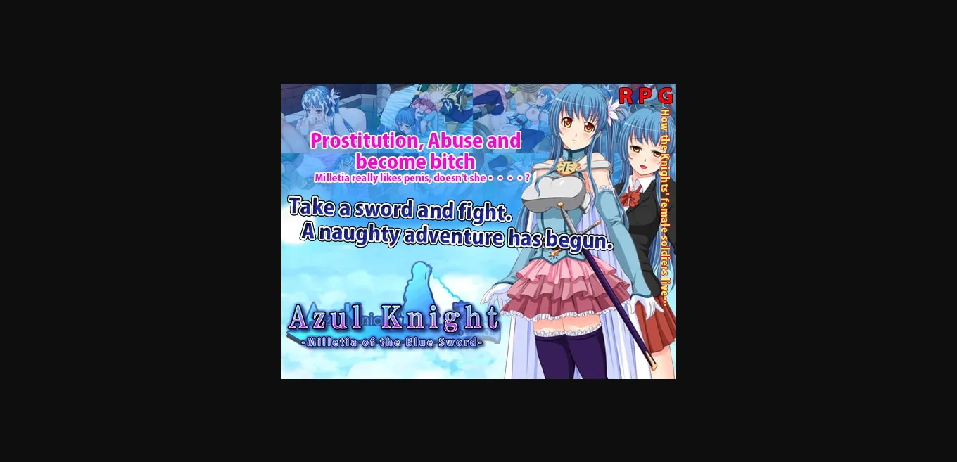 RPGM Completed Azul Knight - Milletia of the Blue Sword [v1.0] [Almonds & Big Milk] | Free Adult Games