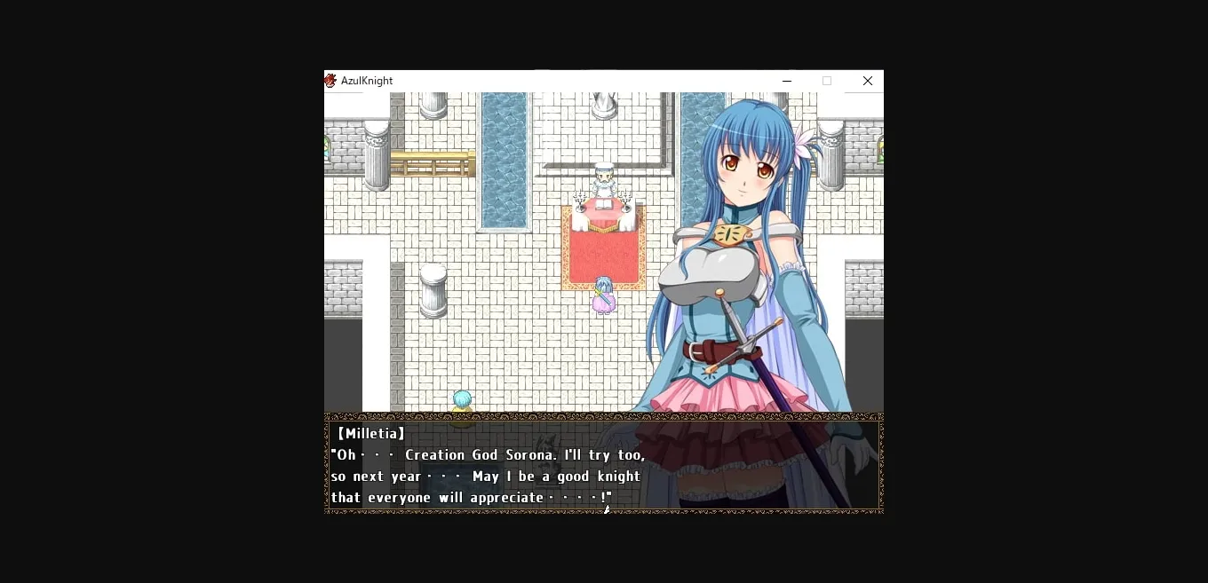 RPGM Completed Azul Knight - Milletia of the Blue Sword [v1.0] [Almonds & Big Milk] | Free Adult Games