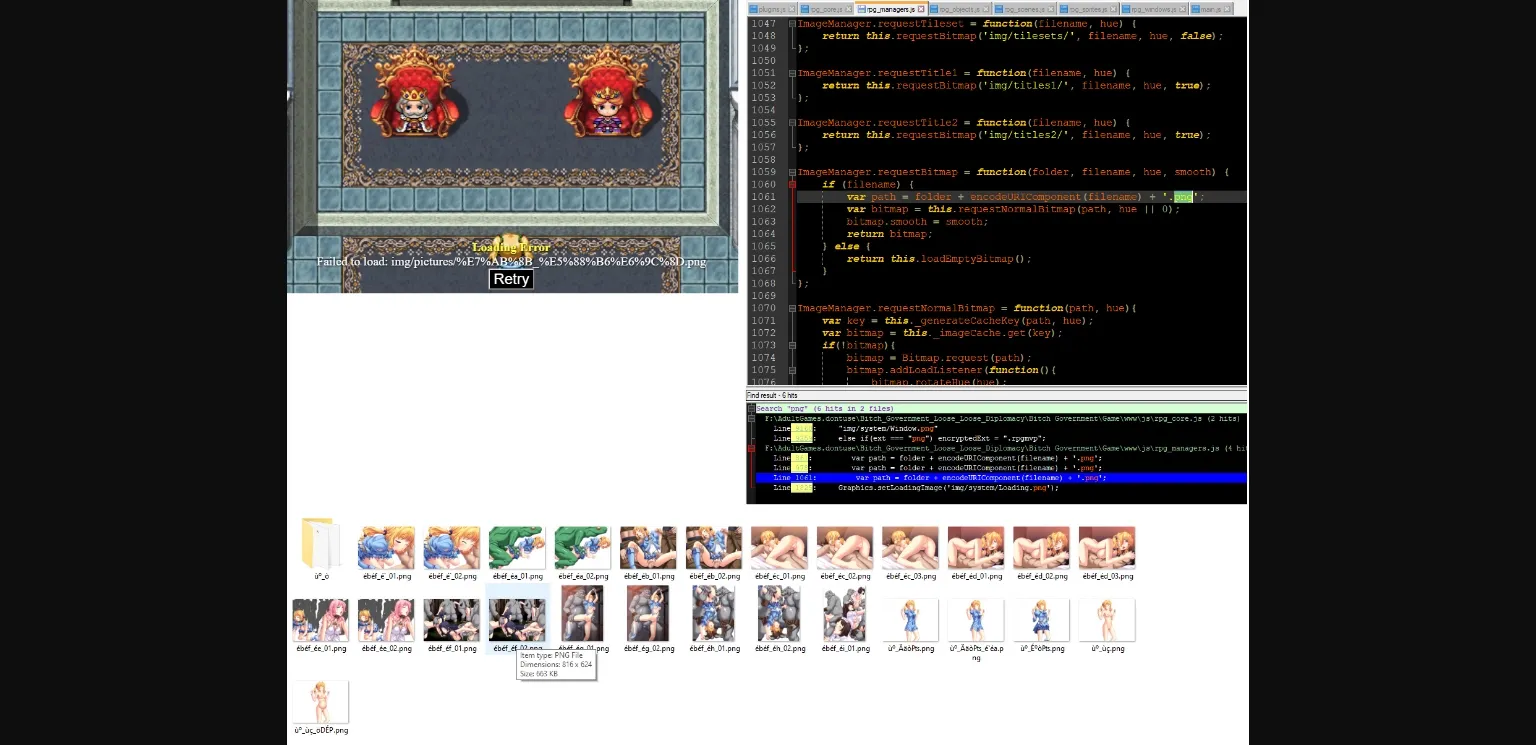 RPGM Completed Bitch Government ~Loose Loose Diplomacy~ [Final] [Nekoshaku] | Free Adult Games