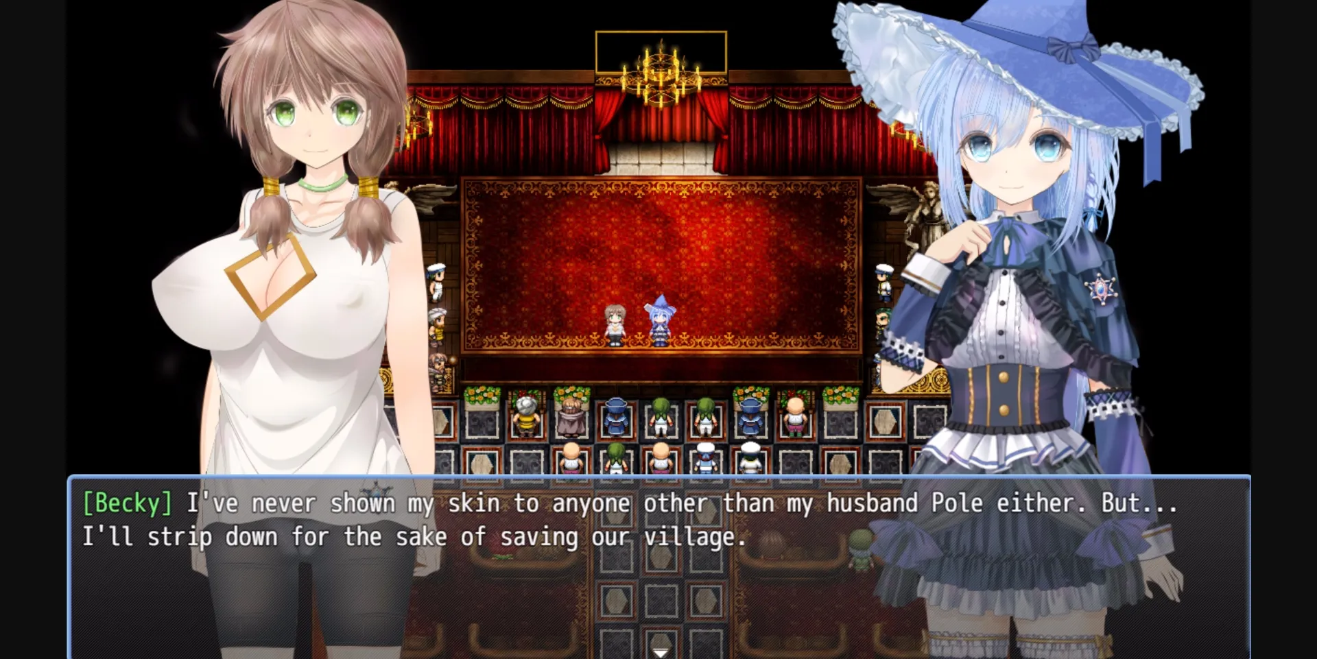 RPGM Completed Blue Mage Luna [v1.6] [Doujin Circle Gyu] | Free Adult Games