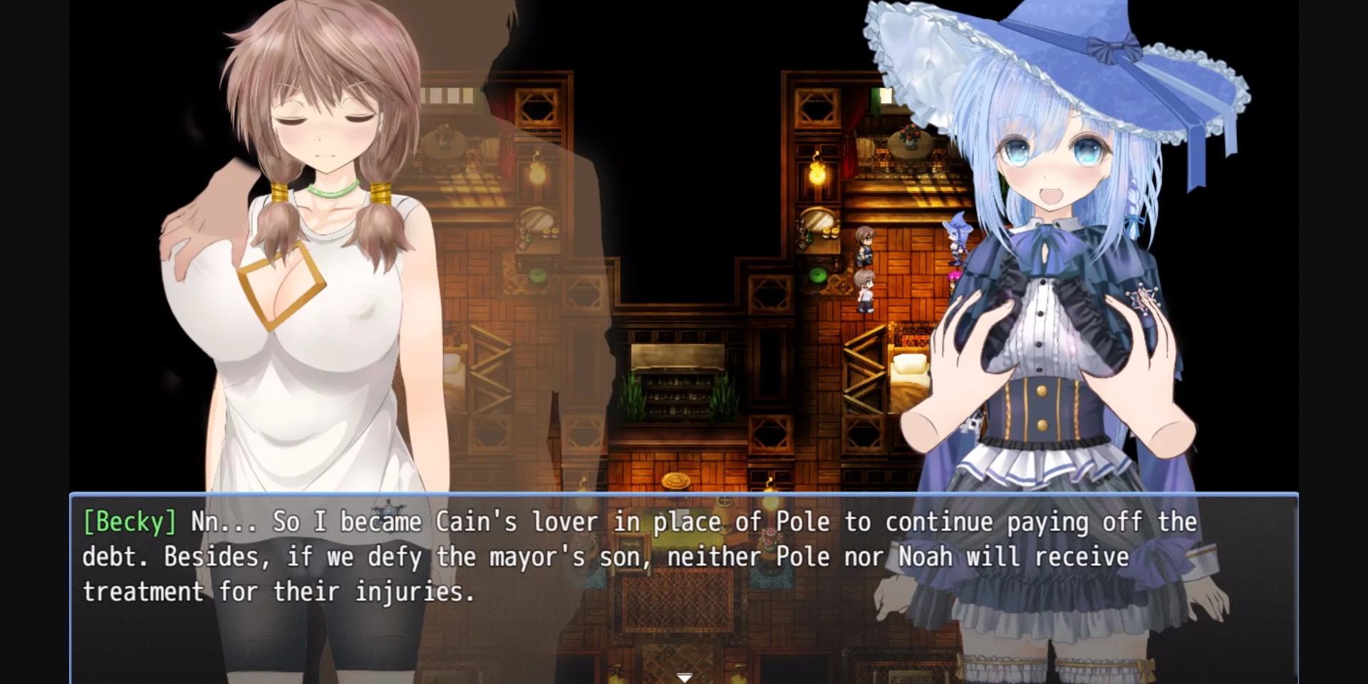 RPGM Completed Blue Mage Luna [v1.6] [Doujin Circle Gyu] | Free Adult Games