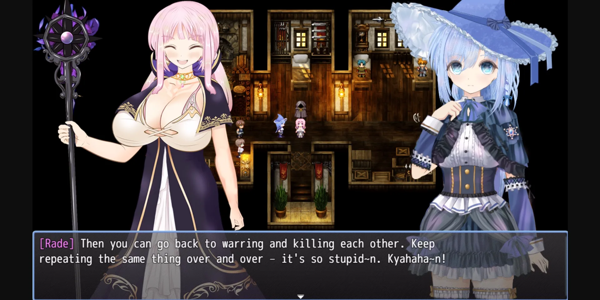 RPGM Completed Blue Mage Luna [v1.6] [Doujin Circle Gyu] | Free Adult Games