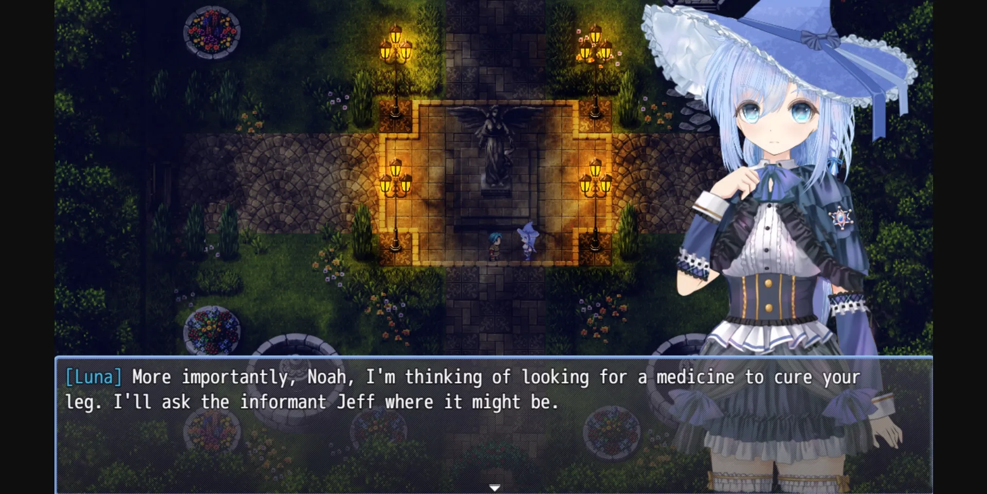 RPGM Completed Blue Mage Luna [v1.6] [Doujin Circle Gyu] | Free Adult Games