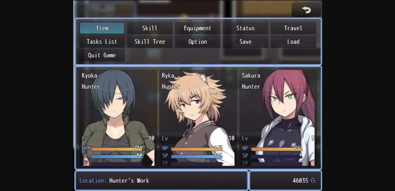 RPGM Completed Bounty Hunter Kyoka [v1.0.2] [Hukidamari] | Free Adult Games