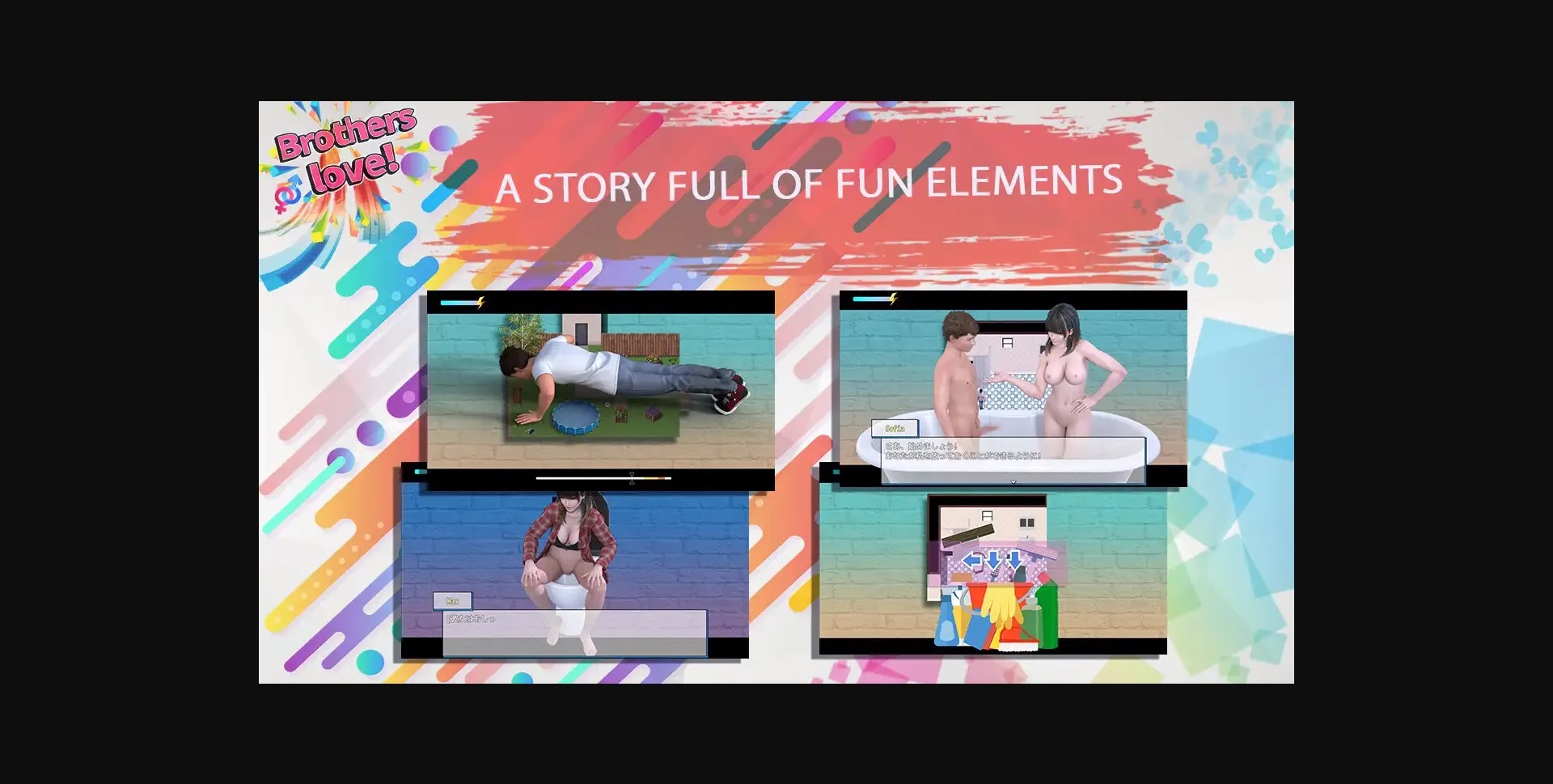 RPGM Completed Brothers Love [Final] [DanGames] | Free Adult Games