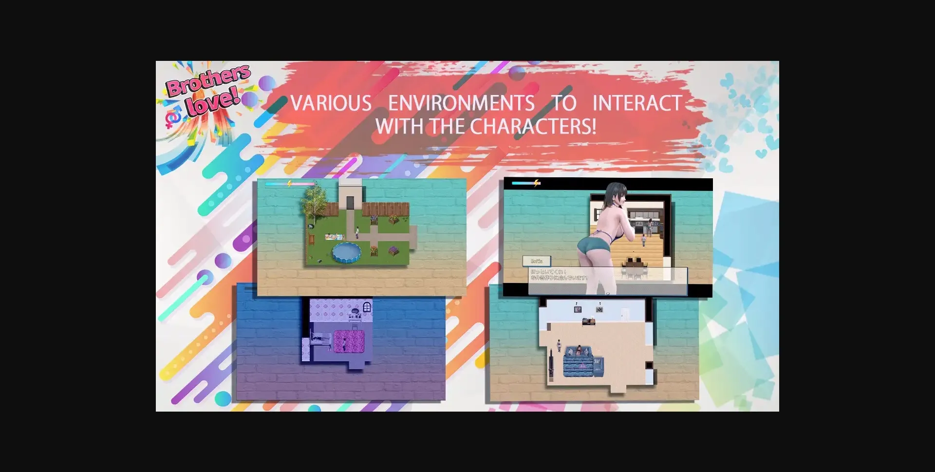 RPGM Completed Brothers Love [Final] [DanGames] | Free Adult Games