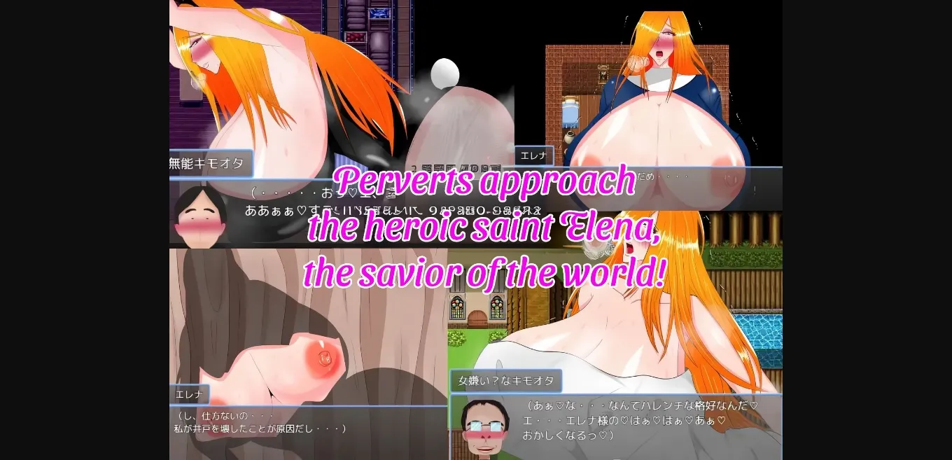 RPGM Completed Busty Saint Elena  The Curse of Compliance and The Lecherous Men [1.0_MOD1] [Puppuku jinjin] | Free Adult Games
