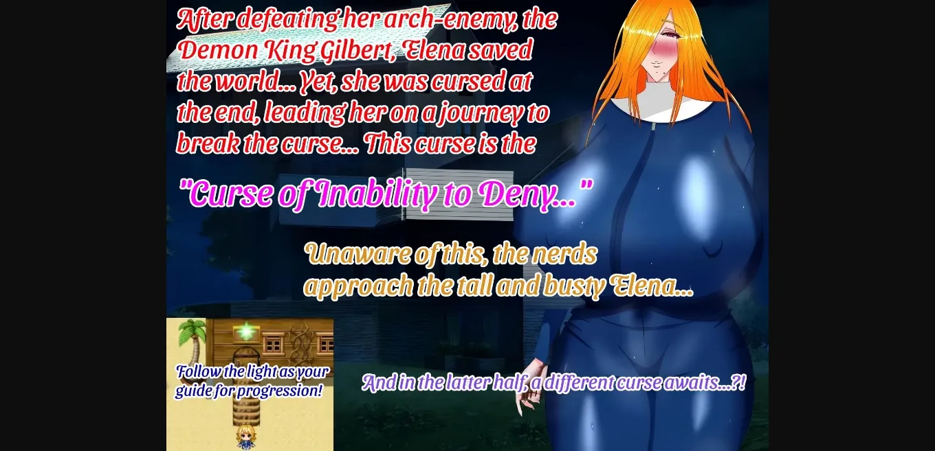 RPGM Completed Busty Saint Elena  The Curse of Compliance and The Lecherous Men [1.0_MOD1] [Puppuku jinjin] | Free Adult Games