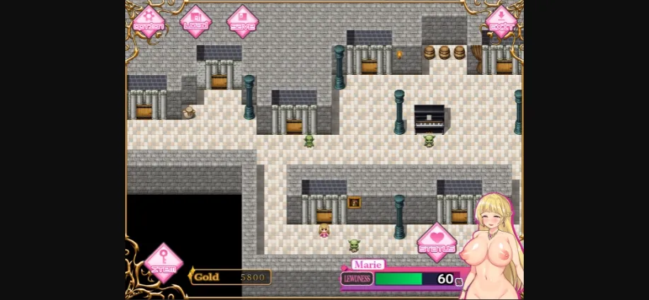 RPGM Completed Captive Princess Marie and the Castle of Depraved Monsters [Final] [HarapekoChicken] | Free Adult Games