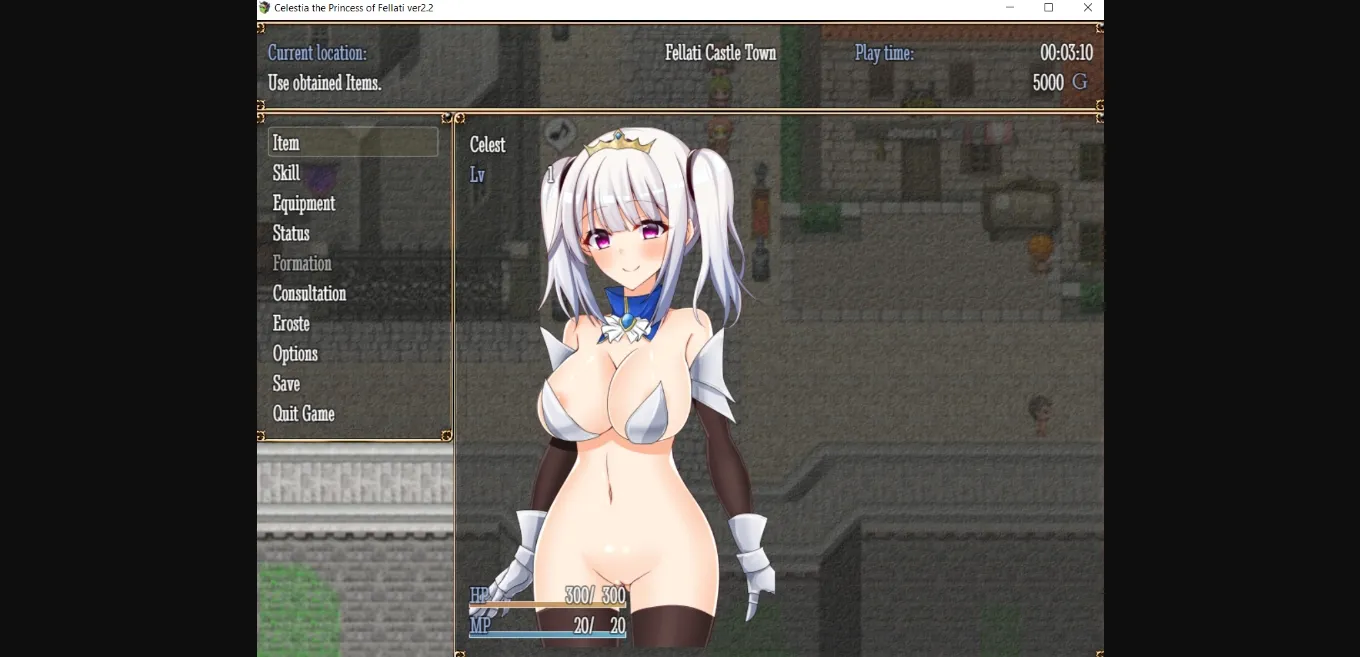 RPGM Completed Celestia the Princess of Fellati [v2.22] [dHR-ken] | Free Adult Games