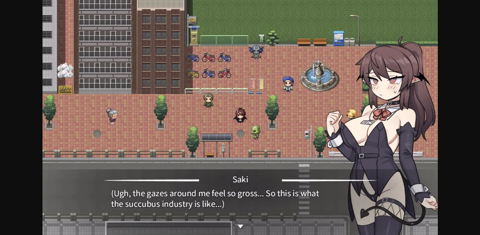 RPGM Completed Corporate Slave Succubus  Survival of Newcomer Succubus Saki-chan [v1.03] [桃丼屋] | Free Adult Games