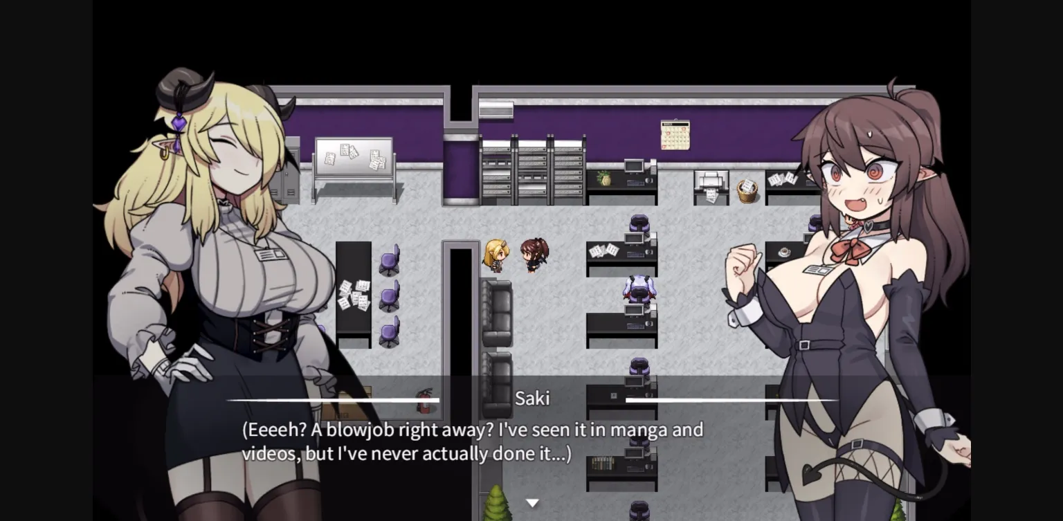 RPGM Completed Corporate Slave Succubus  Survival of Newcomer Succubus Saki-chan [v1.03] [桃丼屋] | Free Adult Games