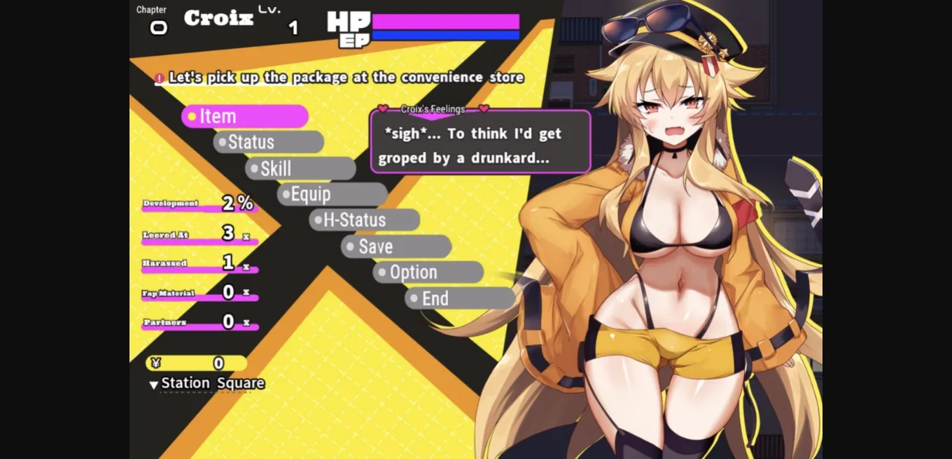 RPGM Completed Croix X Scramble [v1.08] [ninjinpasta] | Free Adult Games