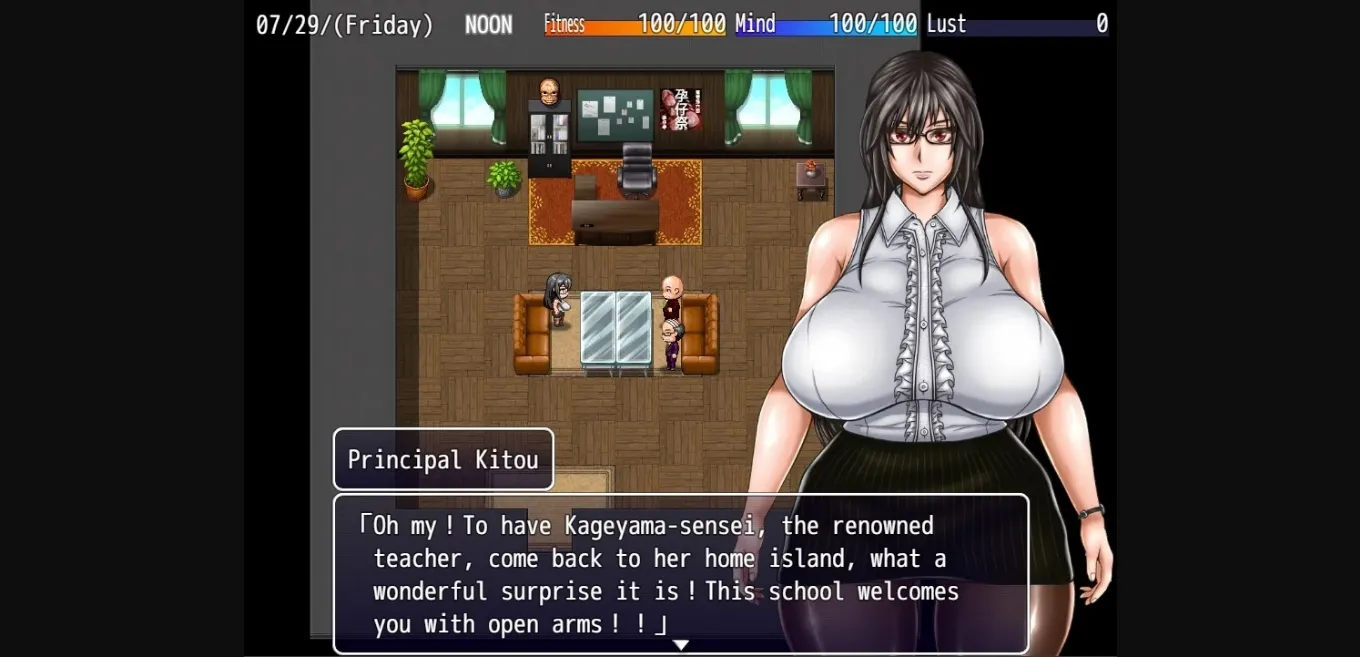 RPGM Completed Curious Tales of Yaezujima -Rinko Kageyama's Endless Summer- [v1.5] [Azure Azurite] | Free Adult Games